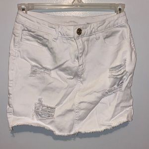 Rue 21 ripped skirt size: M